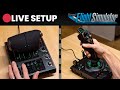 🔴Live Setup: Turtle Beach VelocityOne Flightdeck HOTAS for Microsoft Flight Simulator 2020