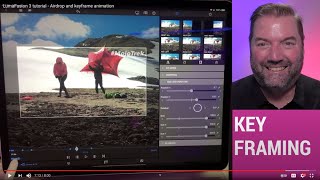 LumaFusion 3 tutorial - Airdrop and keyframe animation