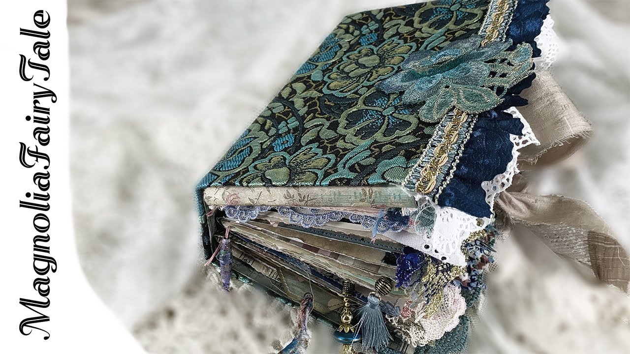 Журнал в стиле «Фантазия в синем», листание на английском языке (ПРОДАНО)