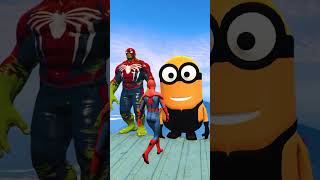 GTA 5 Epic Water Ragdolls Spiderman Jump/Fails Ep 243 #shorts