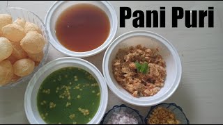 Pani Puri Recipe | Golgappa | Puchka recipe | I am Foodie