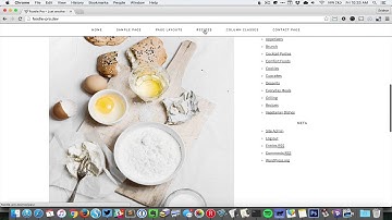 Fixed Primary Nav on Scroll in Foodie Pro