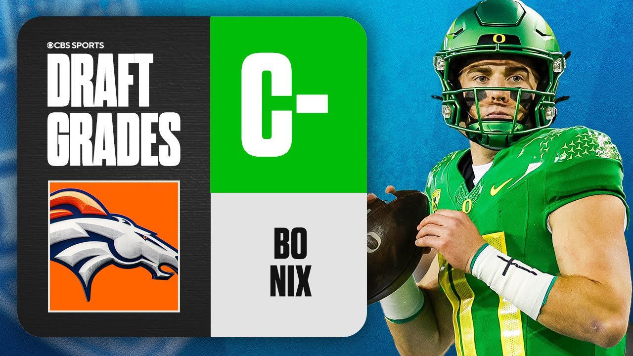 Denver Broncos draft quarterback Bo Nix at 12