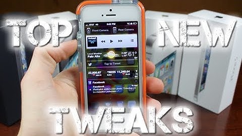 Top New Jailbreak Tweaks For iOS 6 / 6.1.2 / 6.1 Evasi0n! Kamera, Haptic Keyboard & Power Music