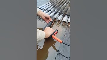 Solar vacuum tube cleaning process- Good tools and machinery can increase work efficiency