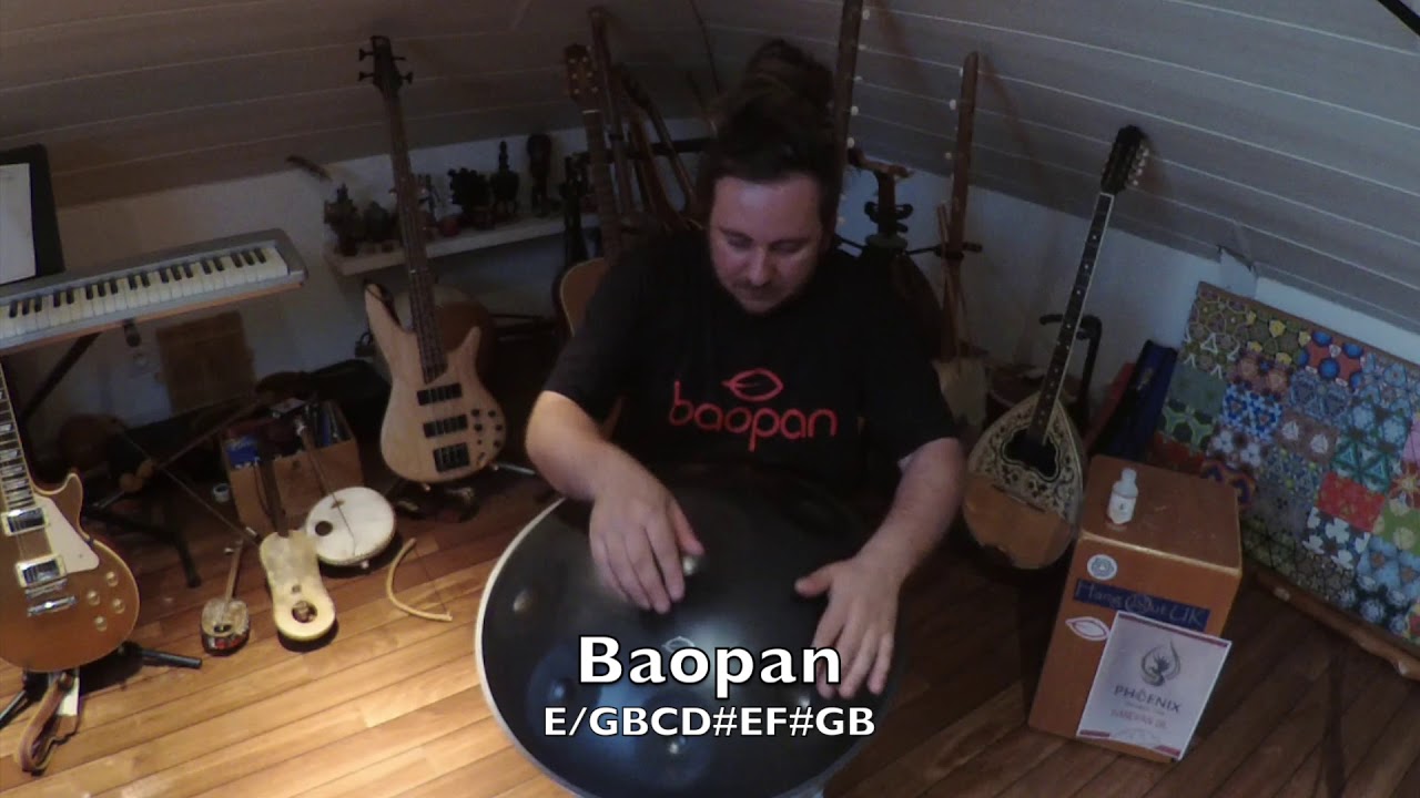 baopan E/GBCD#EF#GB (Handpan/Pantam/Sound sculpture)