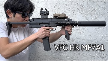 VFC/Elite Force HK MP7A1 Gen 2 GBB Shooting