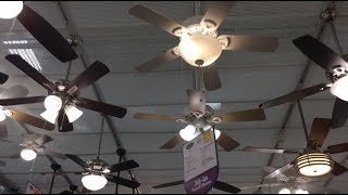 Ceiling Fans at Lowe's - August 2018