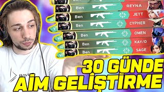 30 GÜNDE İYİ BİR AİME SAHİP OLUN! | VALORANT AİM GELİŞTİRME (Esporcu & Radiant)