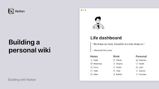 Build a personal wiki in Notion screenshot 1