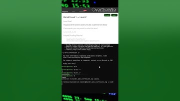 Over The Wire - Bandit Level 1 → 2: Cracking the Hidden Password