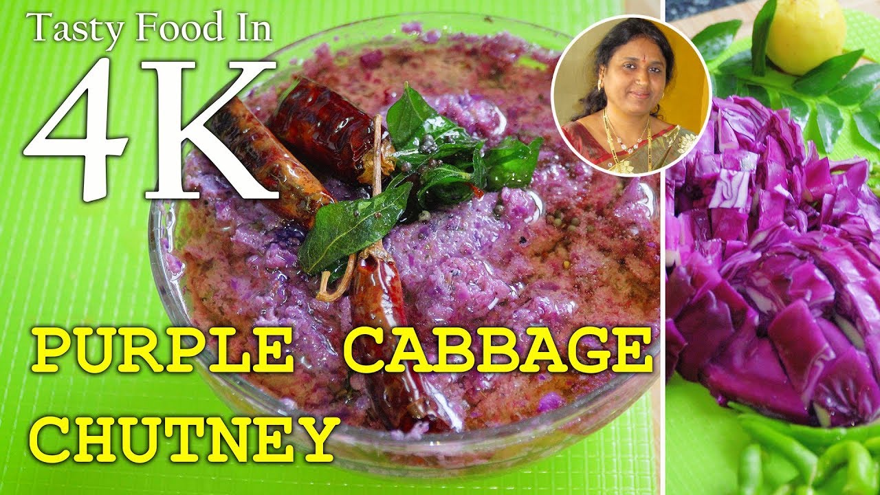vegan recipes easy Cabbage Chutney Easy Recipe | 4K