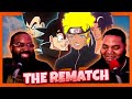 Goku vs Naruto Rap Battle REMATCH! Part 2 & 3 - (REACTION)
