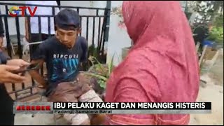 Drug Dealer in Padang Arrested by Police, Suspect's Mother Sobs Hysterically - Raid 10/08