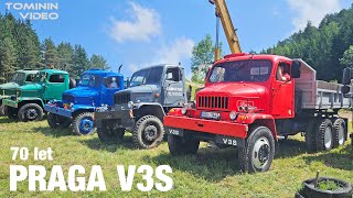 PRAGA v3s ❤️Videospeciál - 70 let od výroby Československého automobilu 🇨🇿 Czechoslovakia truck 🚒 🚛