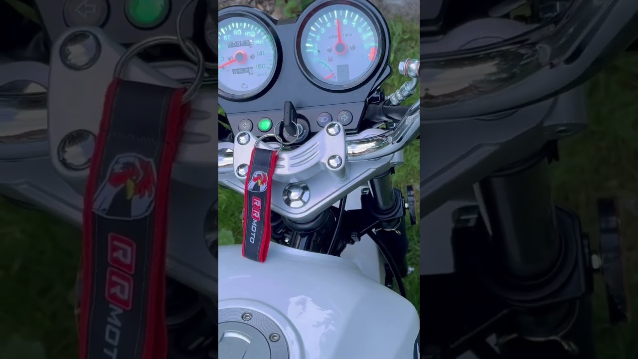 Romet Chart 125 stock exhaust sound 