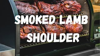 How to smoke a lamb shoulder on the Traeger timberline 850