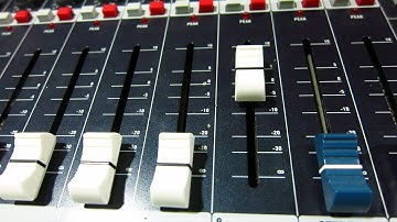 MESA DE MEZCLAS - GANANCIA UNIDAD - Qué significa el FADER DEL CANAL A 0 - ¡Y NO ABAJO DEL TODO!