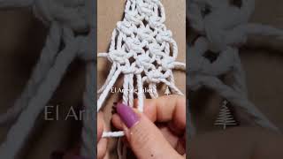 Ideas para decoración navideña 🎄🎅🌟 #macrame #diy #macramelove #macrametutorial #manualidades #navida