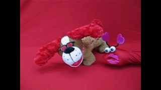 DanDee Valentine Animated Long Dog