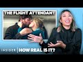 First-Class Flight Attendant Rates 8 Flight-Attendant Scenes In Movies And TV | How Real Is It?