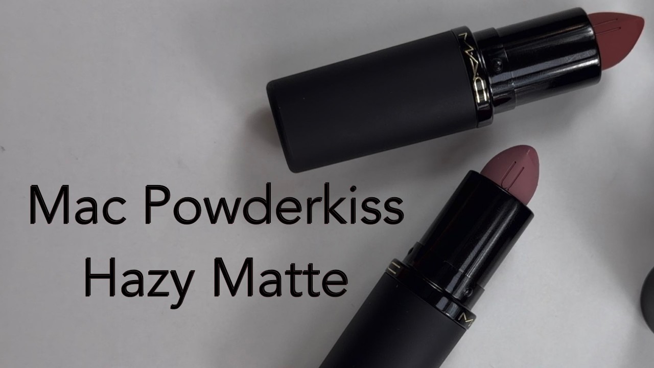 Mac Powderkiss Hazy Matte Review & Swatches | New Holy Grail!