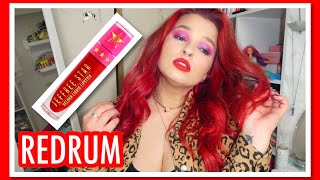 I navnet Kreta kyst Redrum Lipstick Review | Jeffree Star Single Lipstick Review | Cerise1307 |  - YouTube