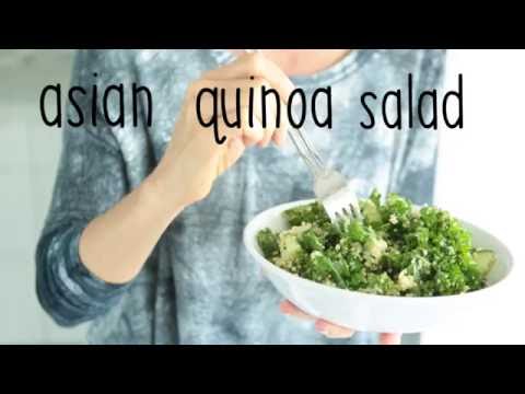 Asian Quinoa Salad | The Yoga Plate