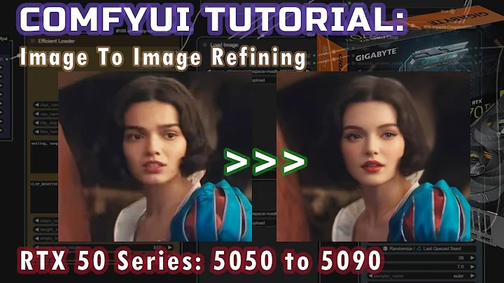 RTX 50 Series Image to image (img2img) Tutorial ComfyUI -  Beginner's Guide On Stable Diffusion 5090