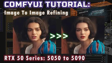 RTX 50 Series Image to image (img2img) Tutorial ComfyUI -  Beginner