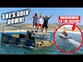 Testing Our New Recovery Vehicle Went Terribly Wrong 😑 (WaveRunner Rescues TANK!)