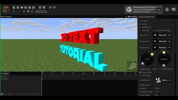 Mine imator 3D text tutorial
