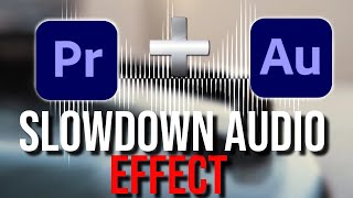 How To Add TurnTable Slowdown  Audio Effect In Premiere Pro CC And Audition (Tutorial)
