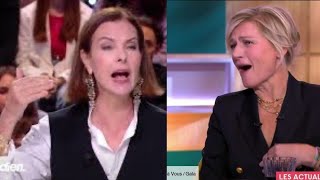 Anne Élisabeth Lemoine « vomit » sur Carole Bouquet : sa réaction au  soutien à Depardieu - YouTube