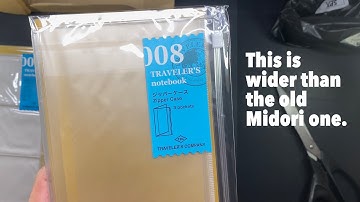 Using my old Midori Traveler