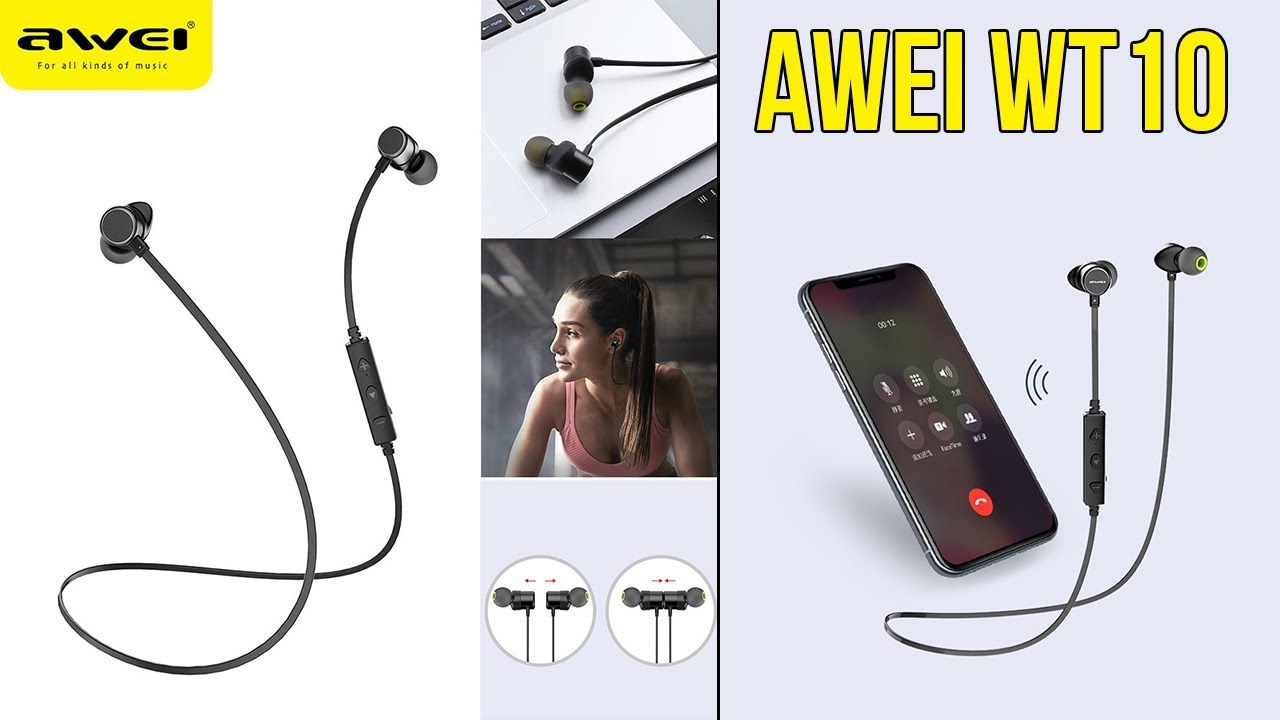 BLUETOOTH НАУШНИКИ AWEI WT10 - СТОИТ ЛИ БРАТЬ? ОБЗОР И СРАВНЕНИЕ