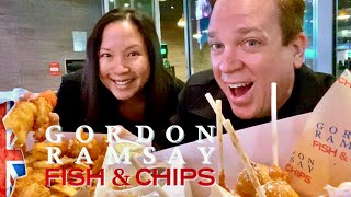 GORDON RAMSAY Fish And Chips The Linq Las Vegas Seafood Restaurant GORDON RAMSAY Fish And Chips The Linq Las Vegas Seafood Restaurant