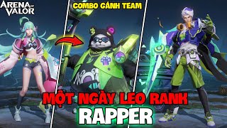 VUX MỘT NGÀY LEO RANK VỚI BIỆT ĐỘI RAPPER COMBO GÁNH TEAM LIÊN QUÂN MOBILE