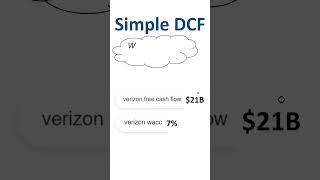 Simplest DCF possible