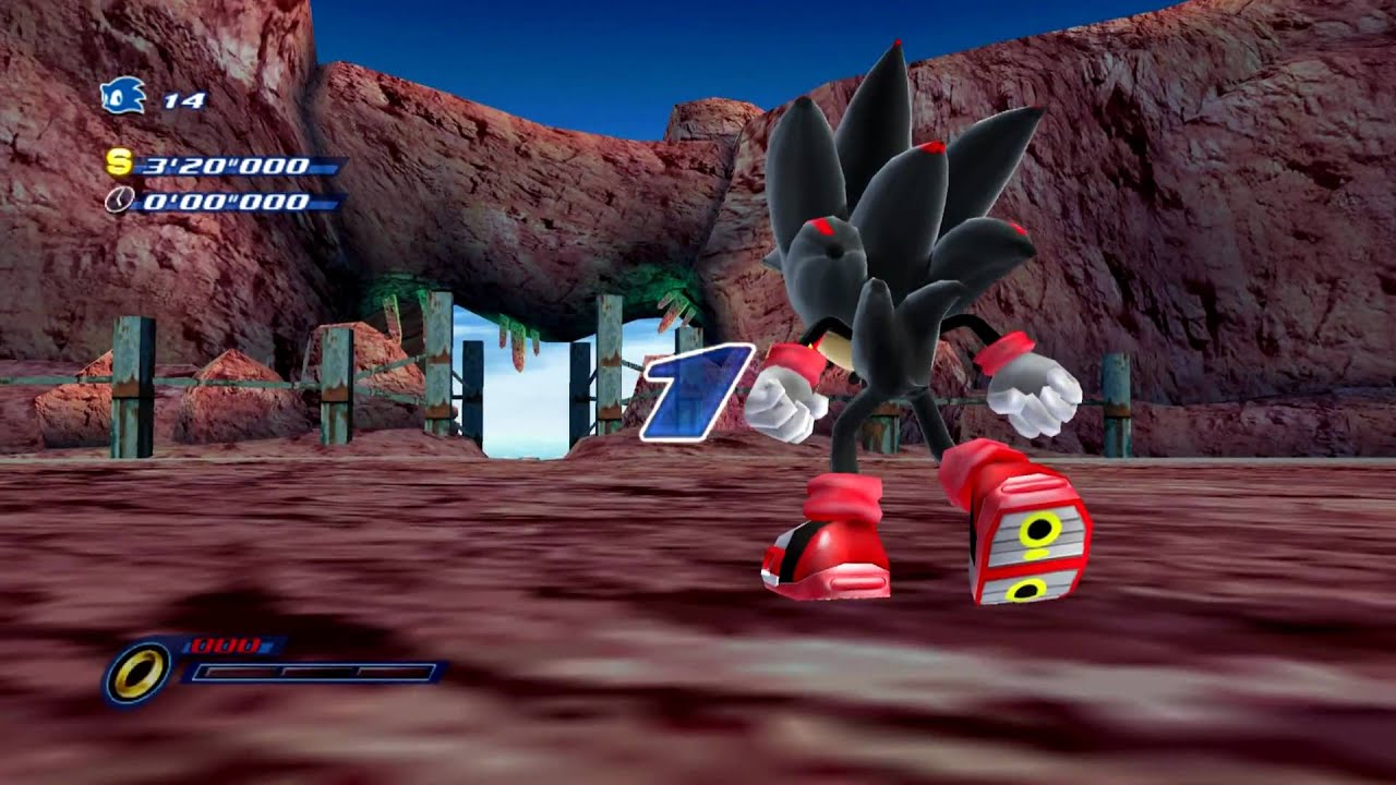 Sonic Unleashed - Red Canyon + Shadow in Sonic Unleashed - YouTube.
