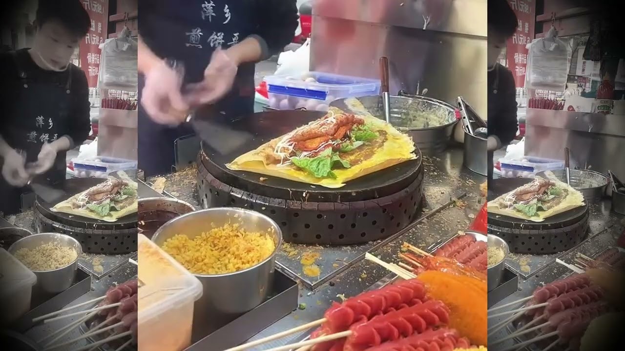 Street Food Scene Highlights in China | Real Flavors, Hardworking Vendors & Urban Heat
