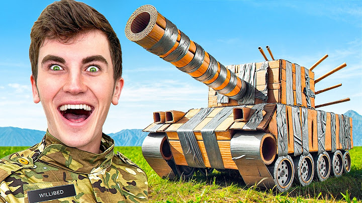 J'ai Construit Un TANK Dans la VRAIE VIE