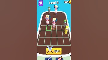 Merge Master: Monster Run 👀 9 Level Gameplay Walkthrough | Best Android, iOS Games #shorts