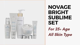 Oriflame NovAge Bright Sublime Set | Product Review & Knowledge
