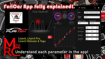 Furitek Furicar App Features and Parameter Descriptions! How To Setup Your Crawler!