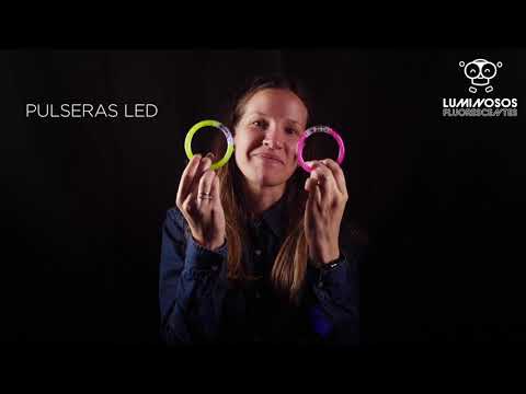 Cómo funcionan las pulseras luminosas regaliz 