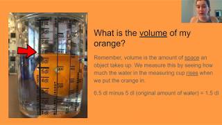 Mass and Volume Experiment with Hanna!