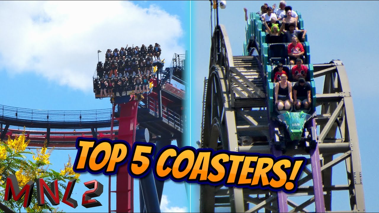 Top 5 Roller Coasters at Busch Gardens Tampa YouTube