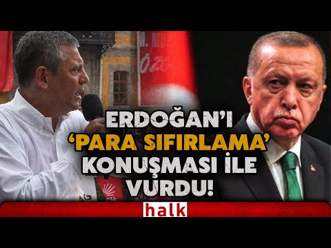 OLAY SÖZLER Özgür Özel Trabzon Mitinginde Erdoğan ı Para Sıfırlama Konuşması Ile Böyle Vurdu 