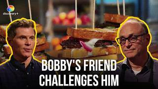 Bobby Flay Faces His Friend In A Patty Melt Battle Beat Bobby Flay S13 E6 discovery India